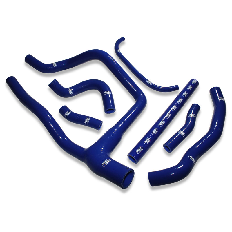 Samco Sport Coolant Hose 7 Piece Kit Blue 88-92 Honda 650 750 Africa Twin Xrv Samco Sport Hon-121-bu