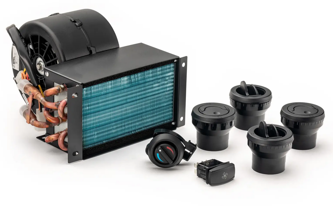 SuperATV Canam in Dash Cab Heater Matrix Blower, Super ATV Htr-ca-t-id