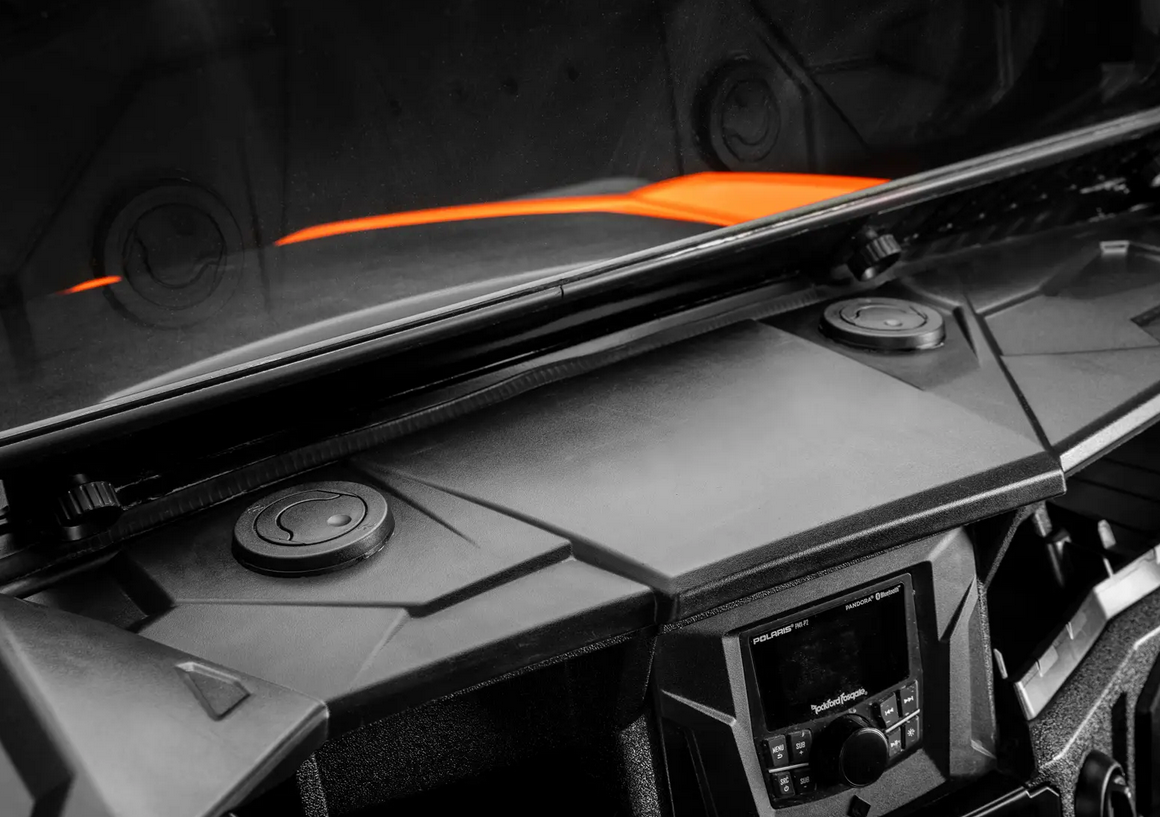 SuperATV Polaris General in Dash Cab Heater Matrix Blower, Super ATV Htr-p-gen-id