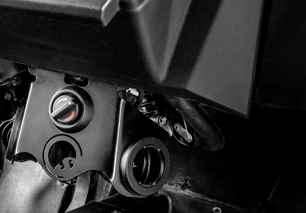 SuperATV Polaris General XP in Dash Cab Heater Matrix Blower, Super ATV Htr-p-rzr9ts-id