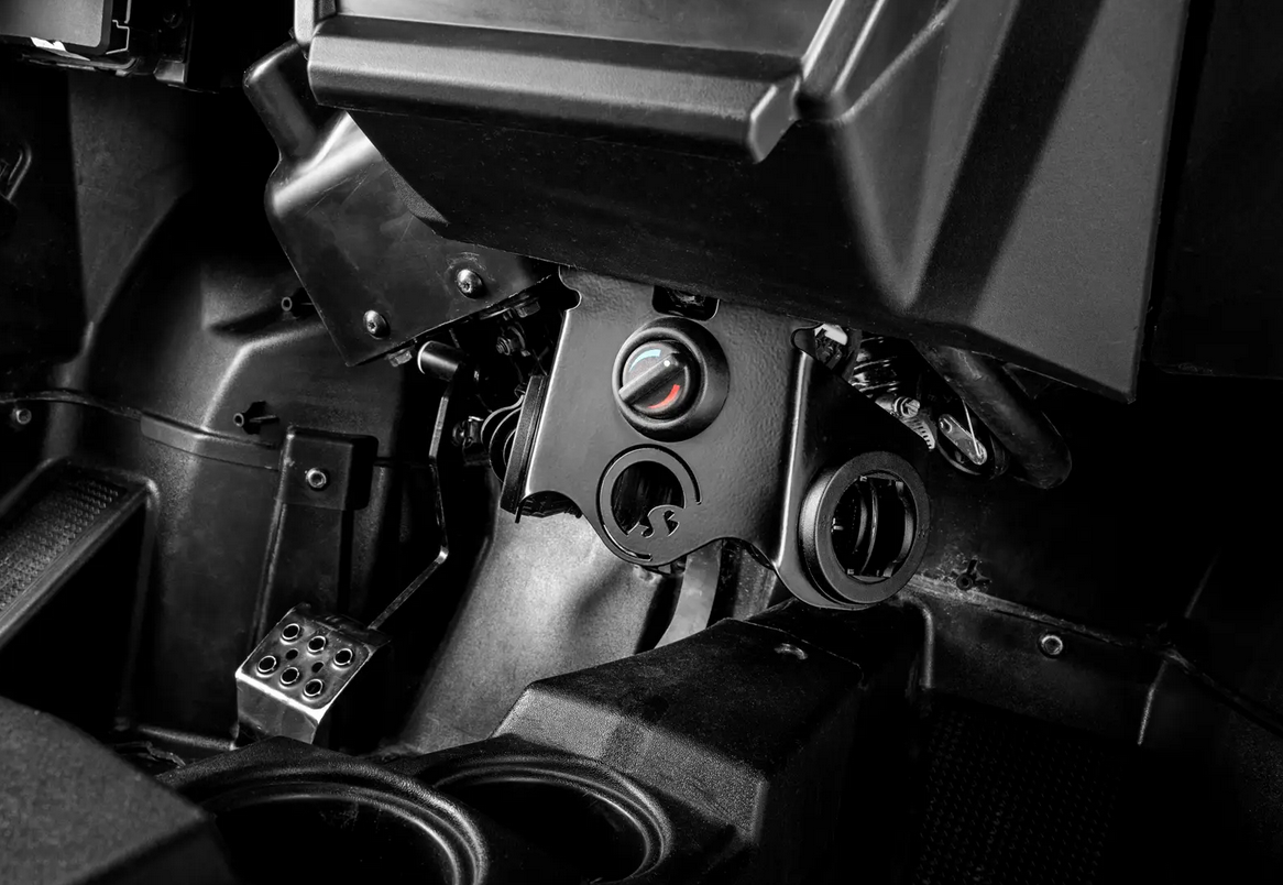 SuperATV Polaris RZR in Dash Cab Heater Matrix Blower, Super ATV Htr-p-rzrt-id