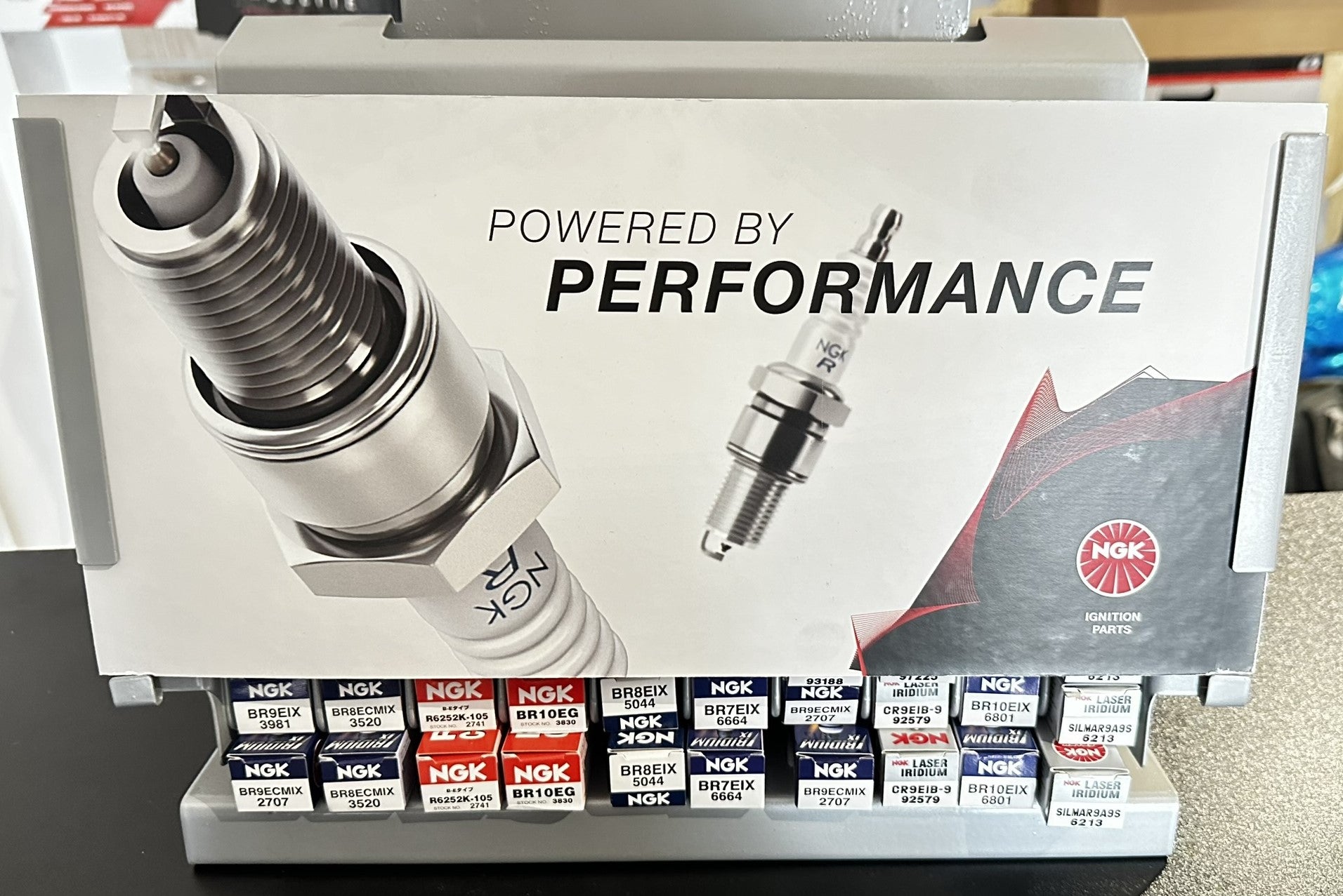 NGK Spark Plug Rack - 80pc Counter