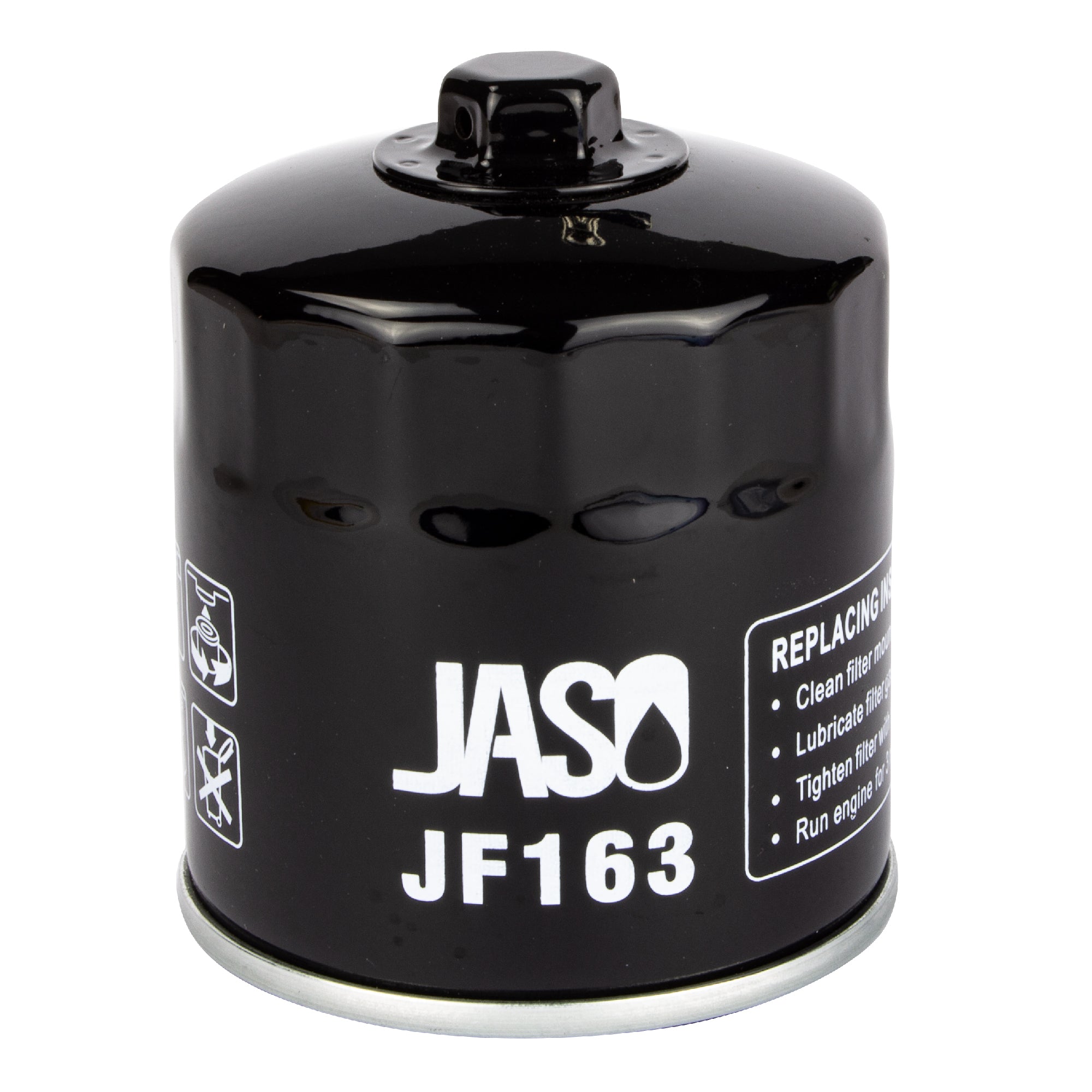 JASO Oil Filter JF163 (HF163) Racing Type - 17mm Spanner Hex