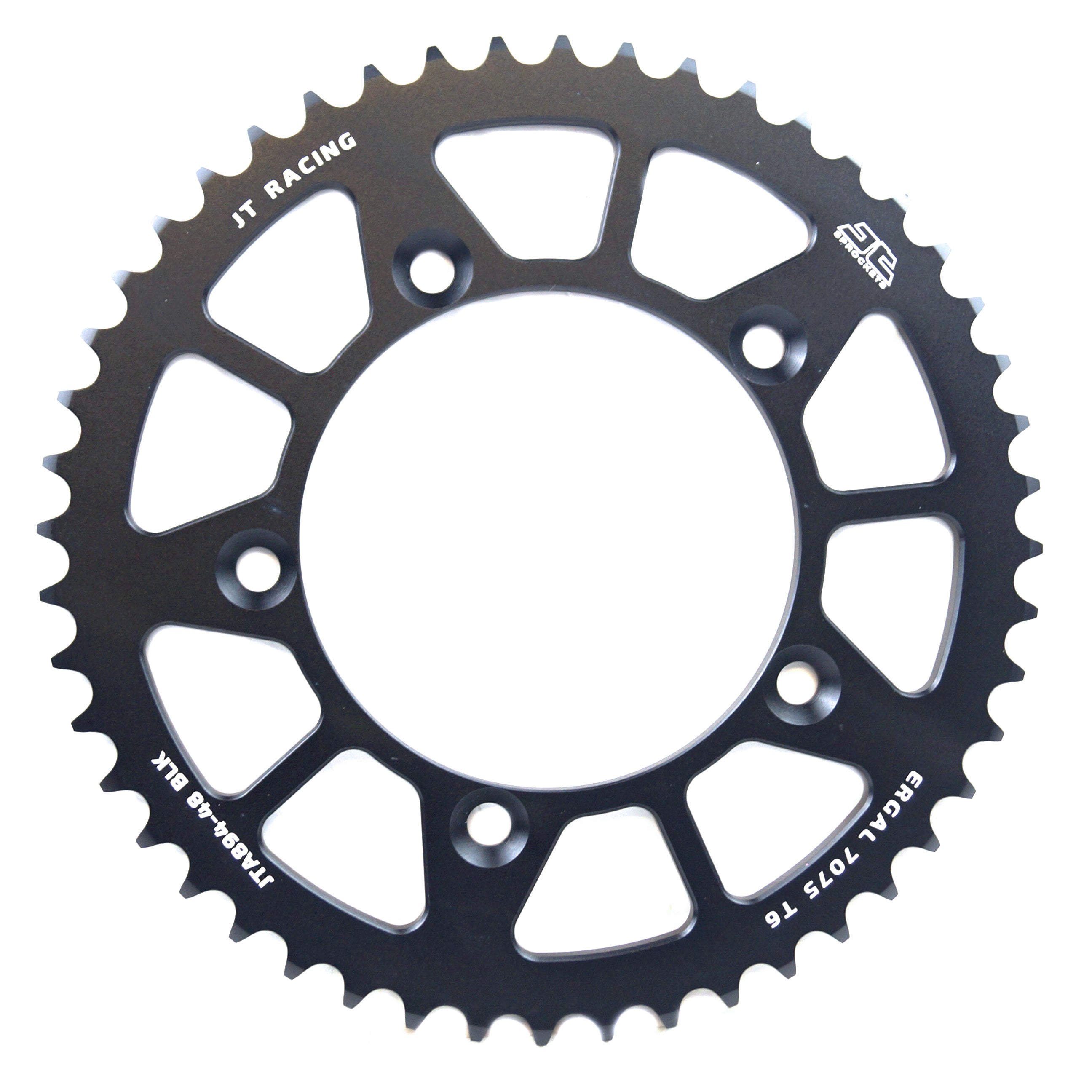 JT Rear Sprocket Alloy Black Jt, JTA894.48blk 7075-t6 Aluminium