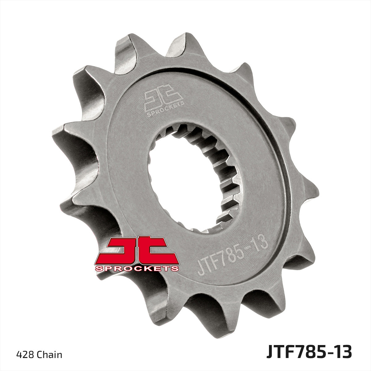 thumbnail image 2 of Supersprox Steel Front Sprocket - 13 Teeth - Grooved - For Yamaha YZF250 2001-2025 2 of 6