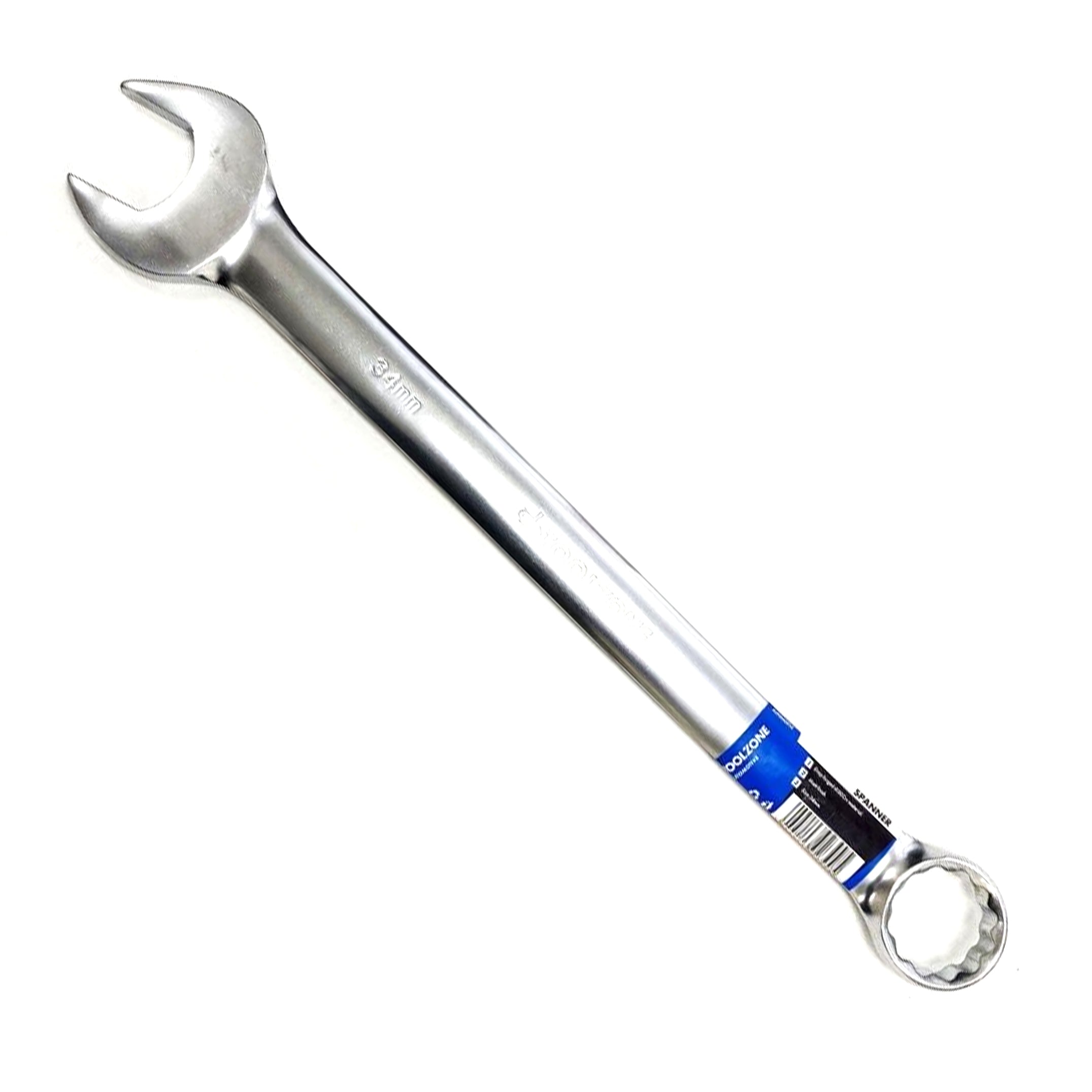 Toolzone Combination Spanner 34mm 6150crv Matt Finish - Toolzone Kdpsp183