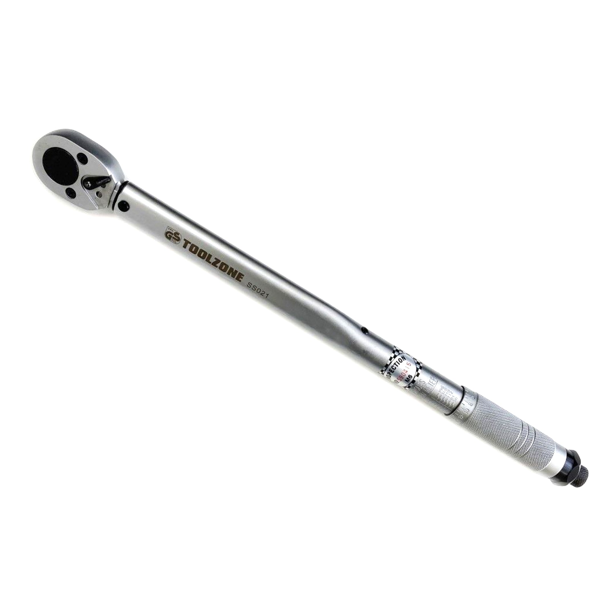 Toolzone Torque Wrench 1/2 Drive 42-210nm Calibration Certificate Locking Nut - Toolzone Kdpss021