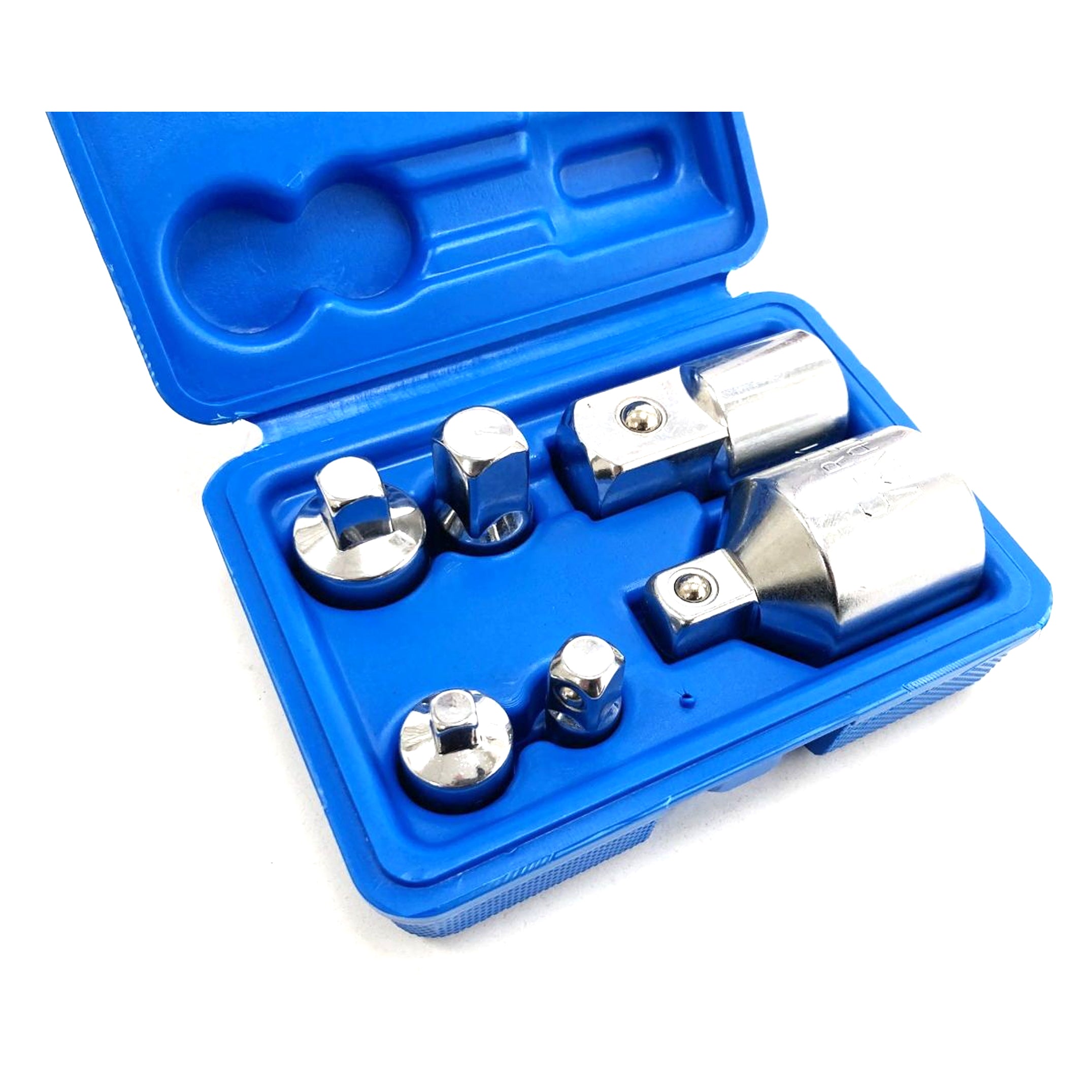 Toolzone Adaptor Set 6 Pieces Crv Satin Finish - Toolzone Kdpss203