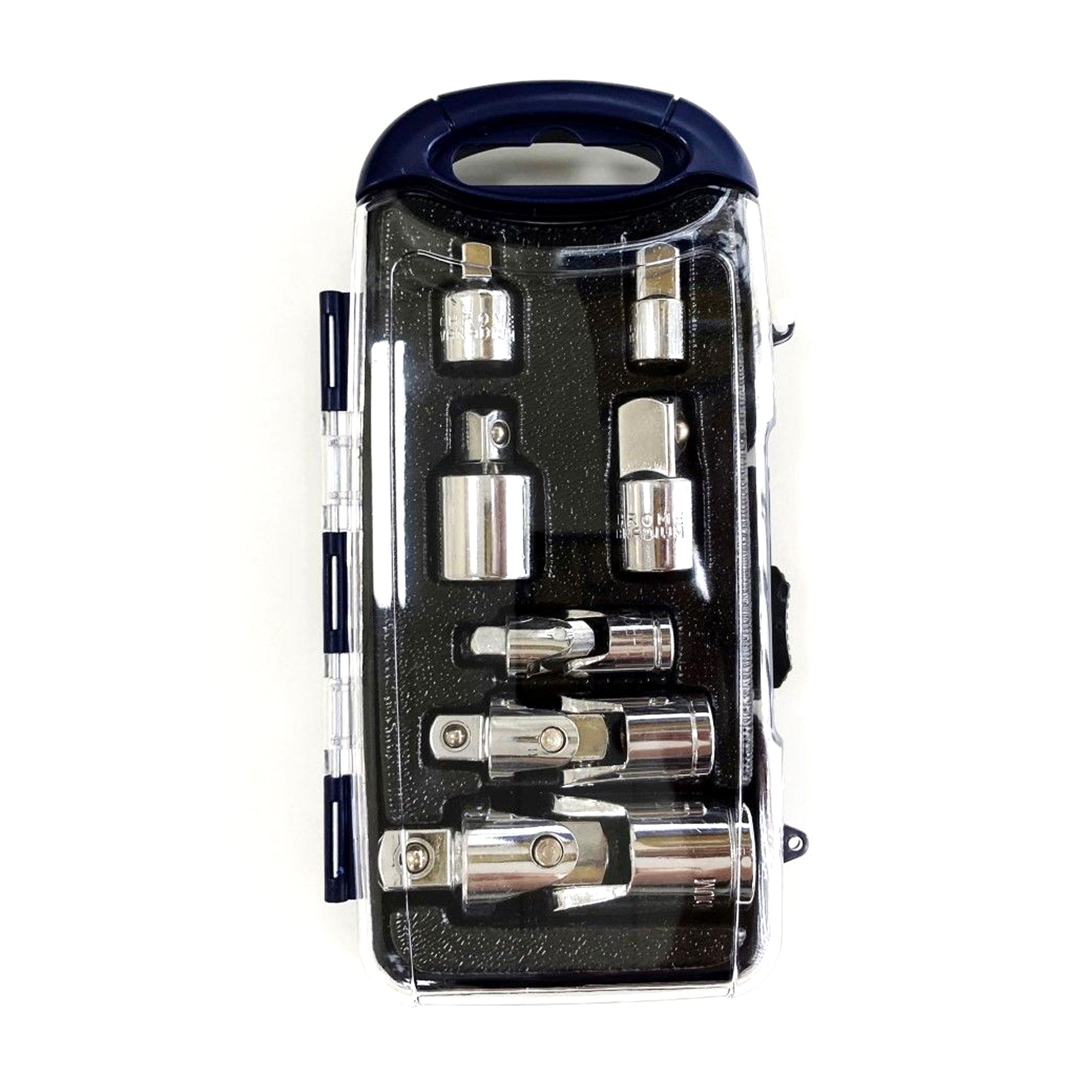 Toolzone Adaptor and Universal Joint Set 7 Pieces Crv 1/4, 3/8, 1/2 - Toolzone Kdpss221