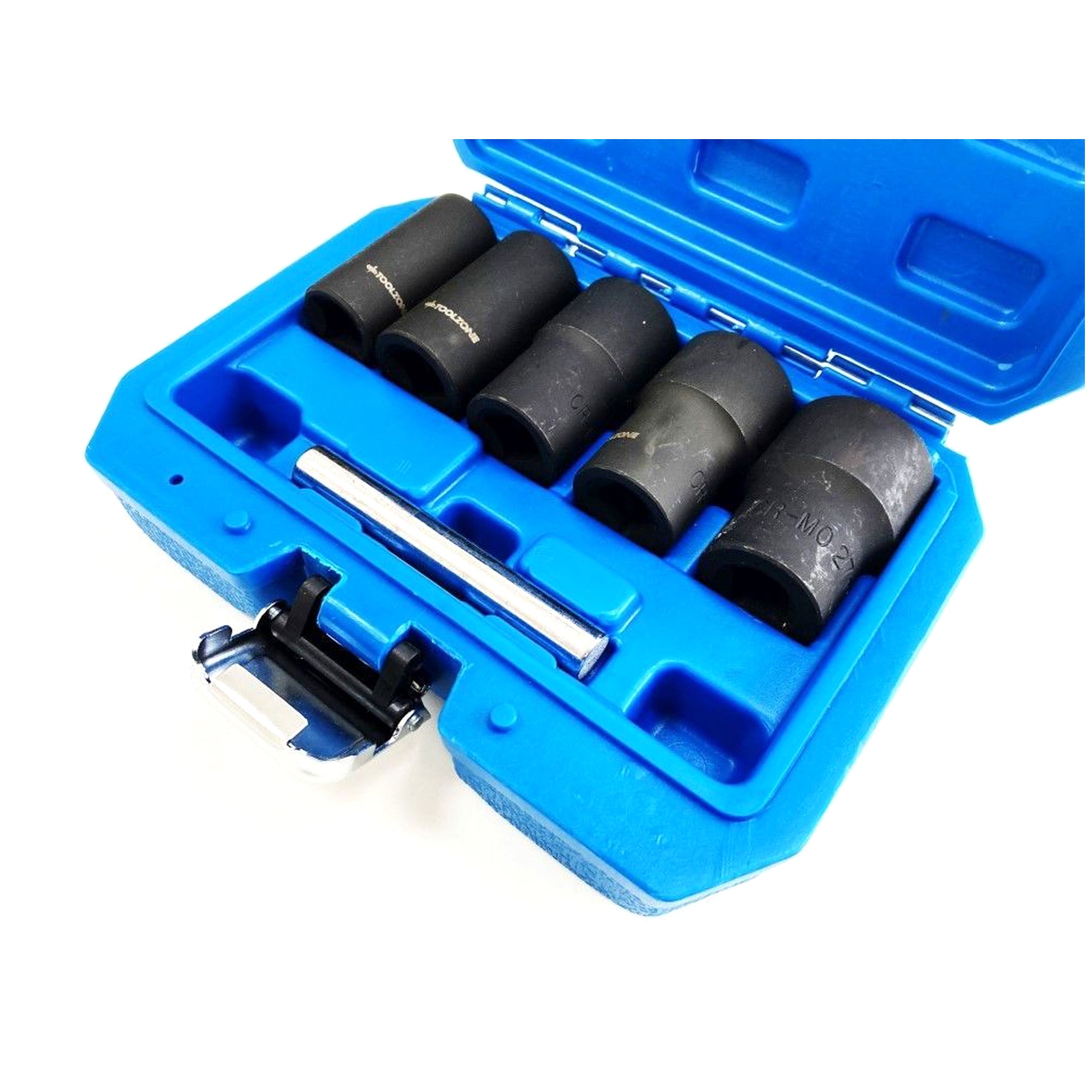 Toolzone Twist Socket Set 1/2 Drive 6 Pieces 17mm-27mm - Toolzone Kdpss228
