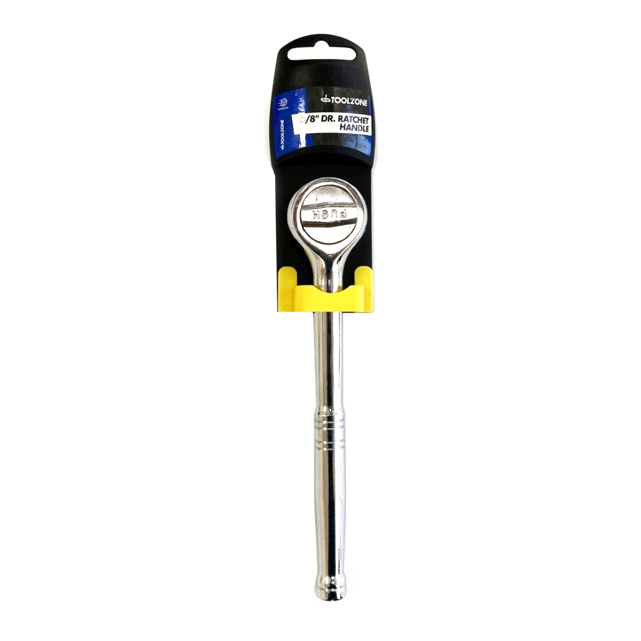 Toolzone Ratchet Handle 3/8 Drive Polished Chrome Quick Release - Toolzone Kdpss240