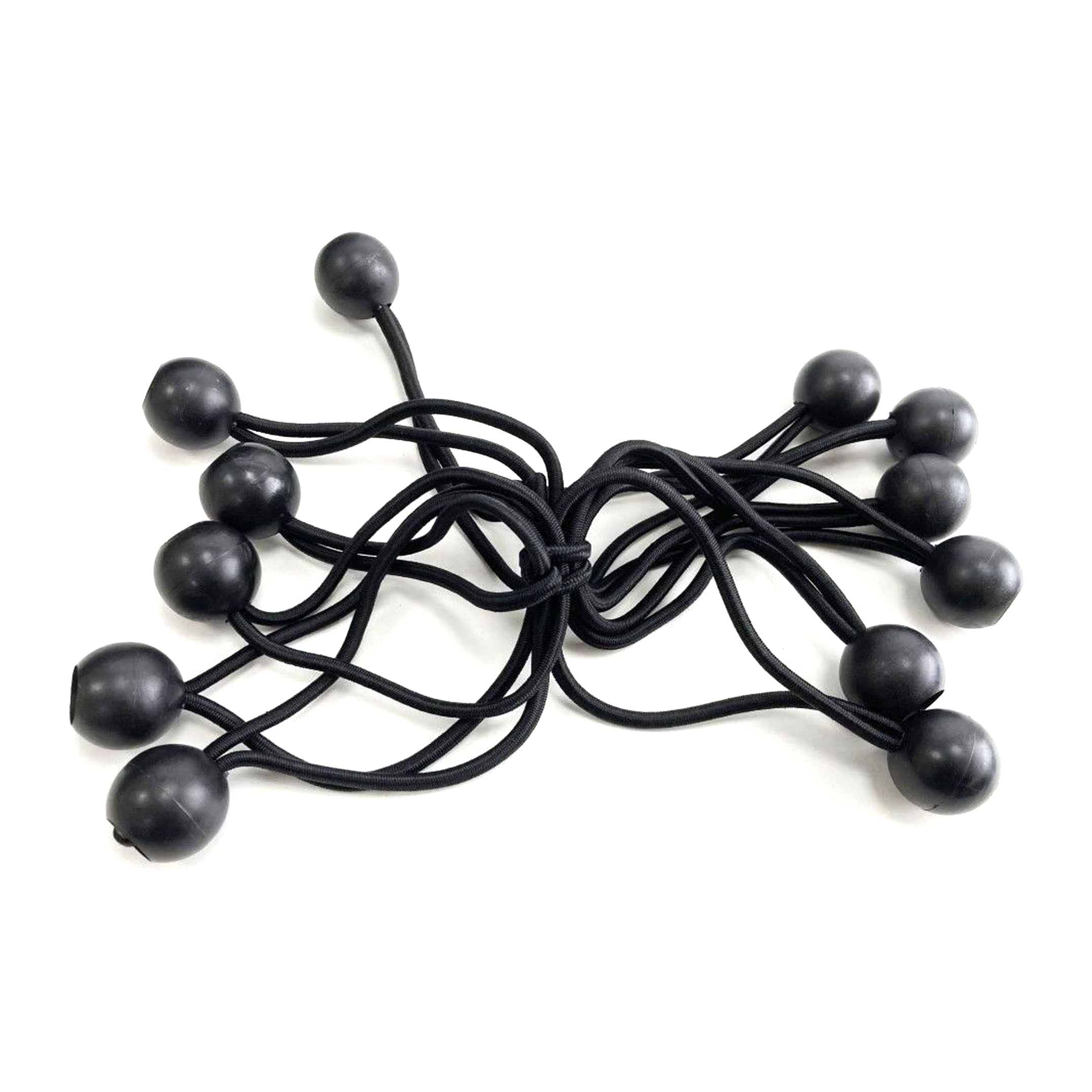 Toolzone Ball Bungees 6 Pack of 12 - Toolzone Kdptd064
