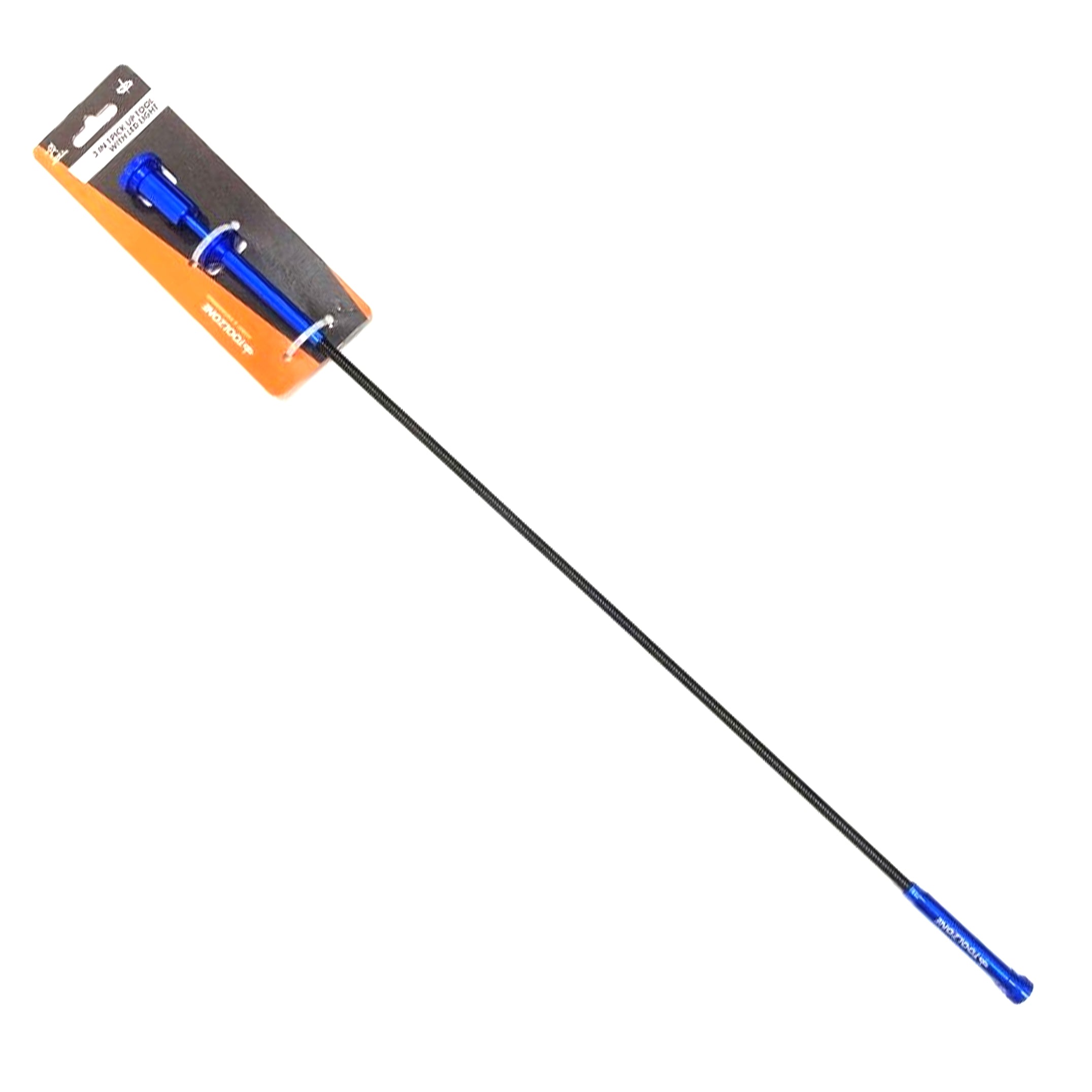 Toolzone Flexible Magnetic Pick Up Tool 3 in 1 620mm with Led Light and Claw - Toolzone Kdpto189