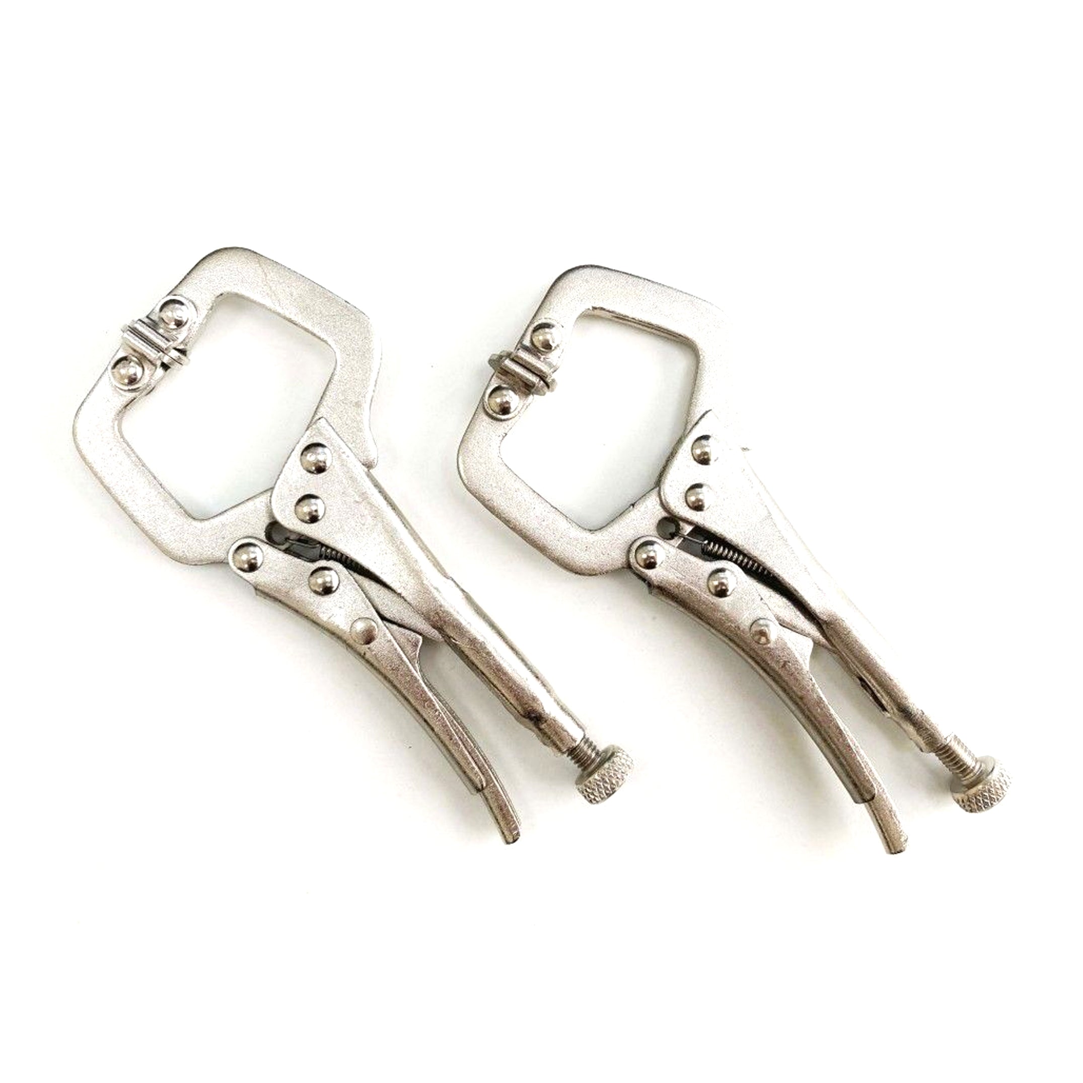 Toolzone Locking C Clamp Set Mini 2 Piece 4 - Toolzone Kdpwh041