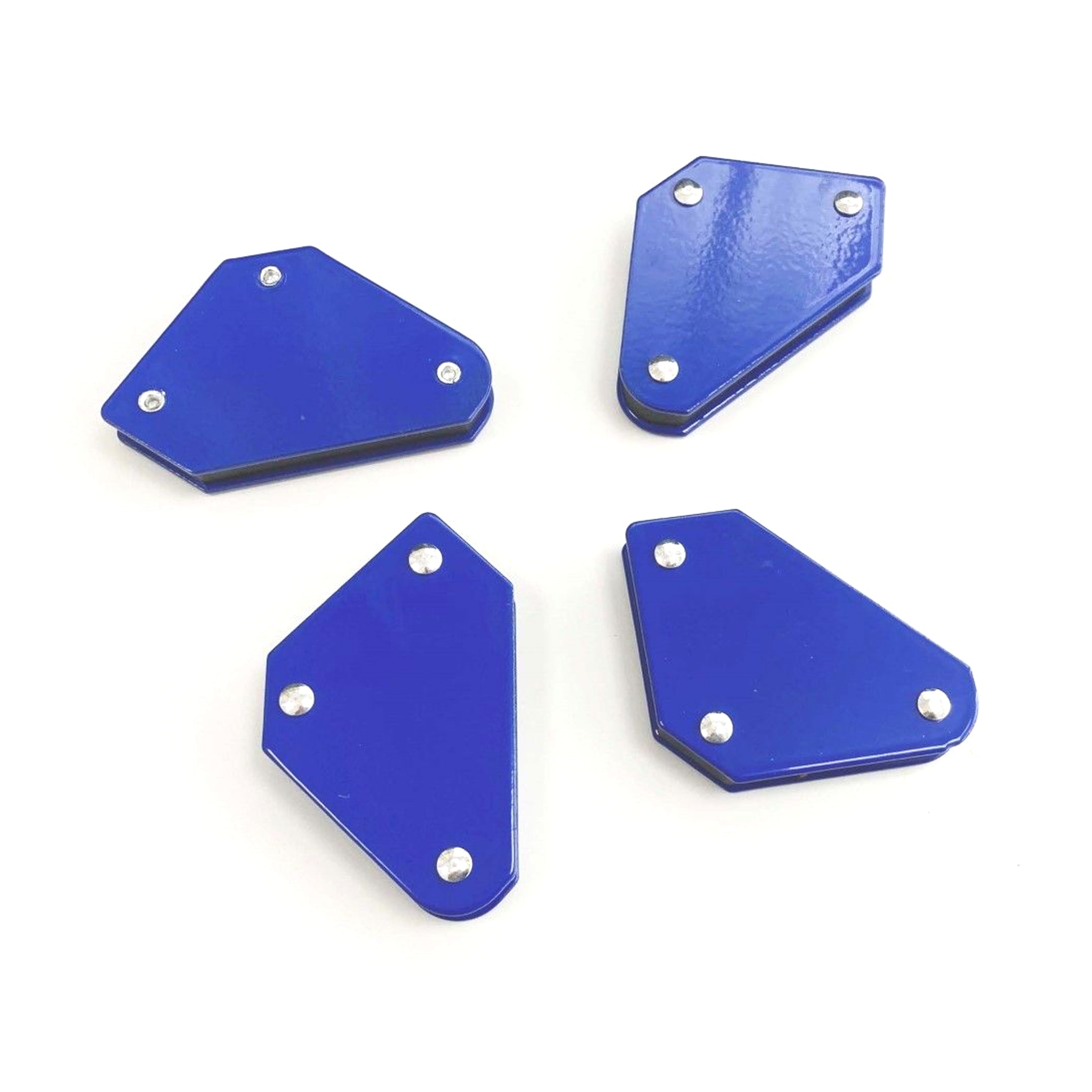 Toolzone Magnetic Weld Holders Mini 4 Piece 10lb 60x50x10mm - Toolzone Kdpwh043