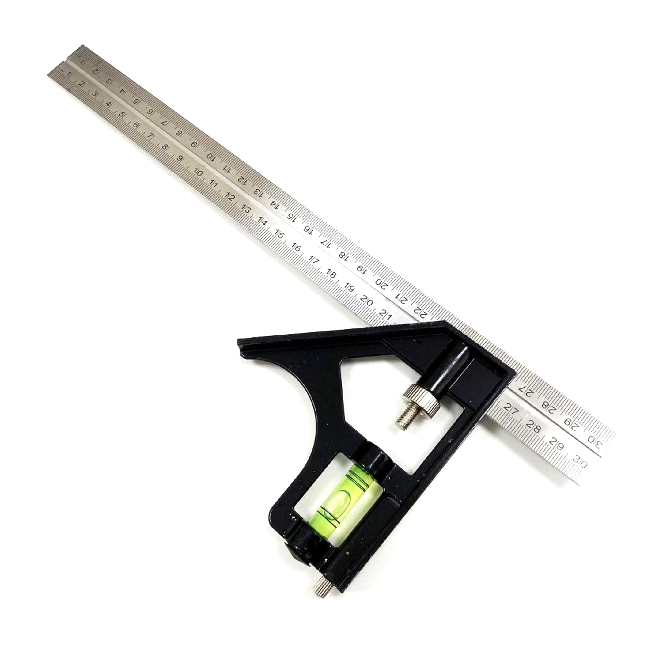 Toolzone Combination Square 12 Metric and Imperial - Toolzone Kdpww016
