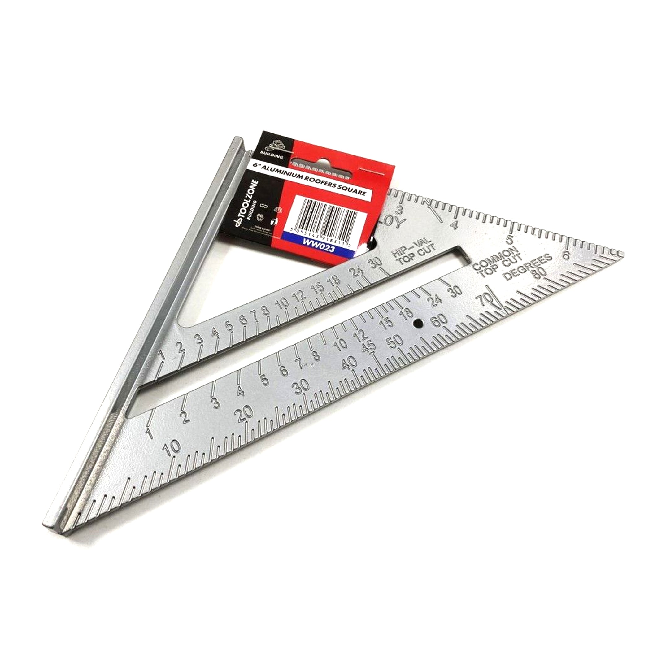 Toolzone Roofers Square Aluminium 6 - Toolzone Kdpww023