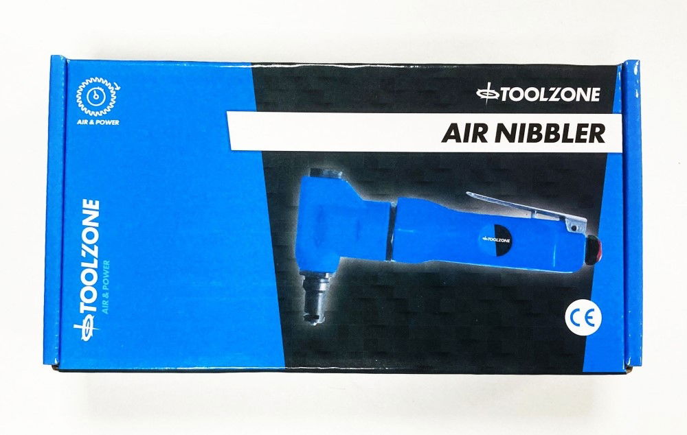 Toolzone Air Nibbler Capacity Stainless 1mm Carbon Steel 1.2mm Aluminium 2mm - Toolzone Kdpat013
