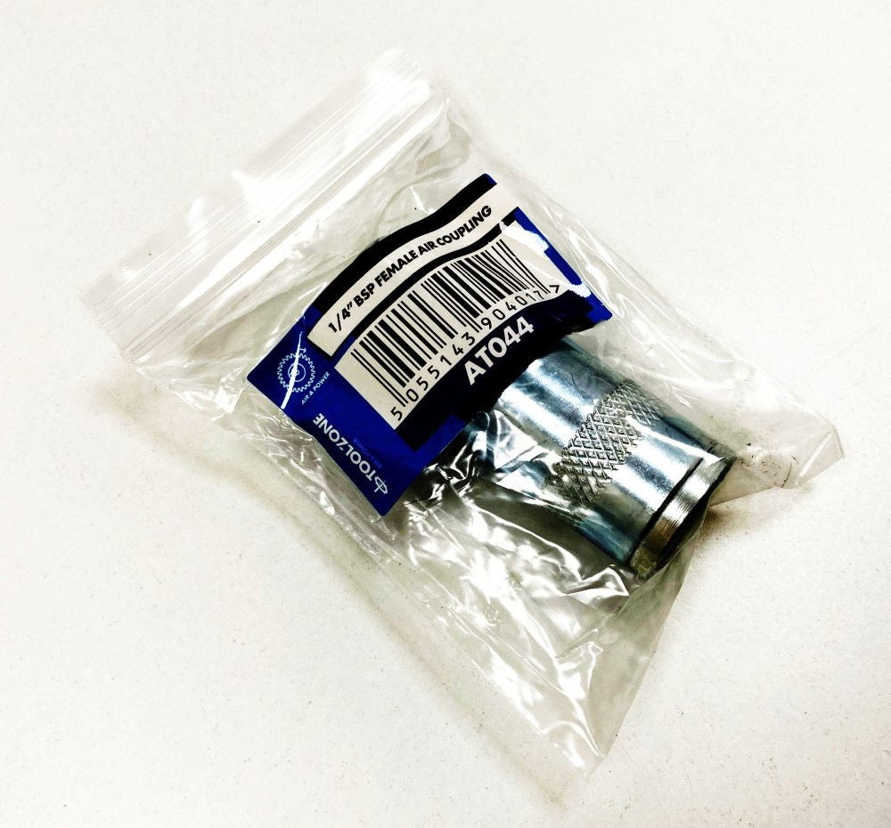 Toolzone Air Coupling Quick Release 1/4 Bsp Female Thread - Toolzone Kdpat044