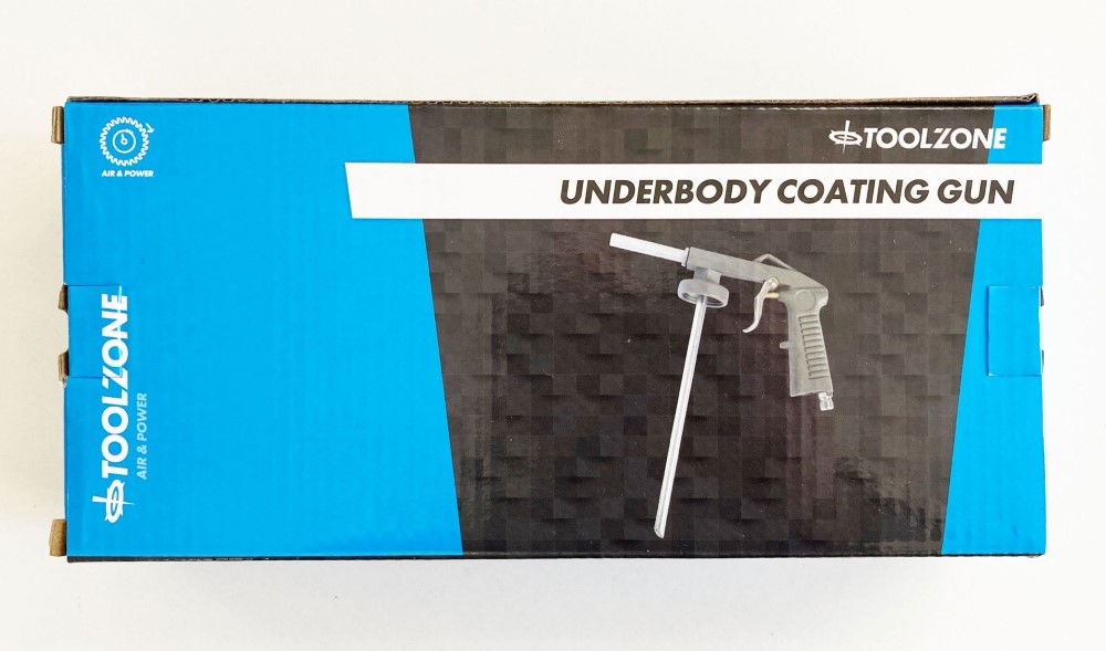 Toolzone Air Body Undercoating Gun Canister Cap Thread M42 Tube Length 250mm Air Inlet 1/4 Bsp - Toolzone Kdpat083