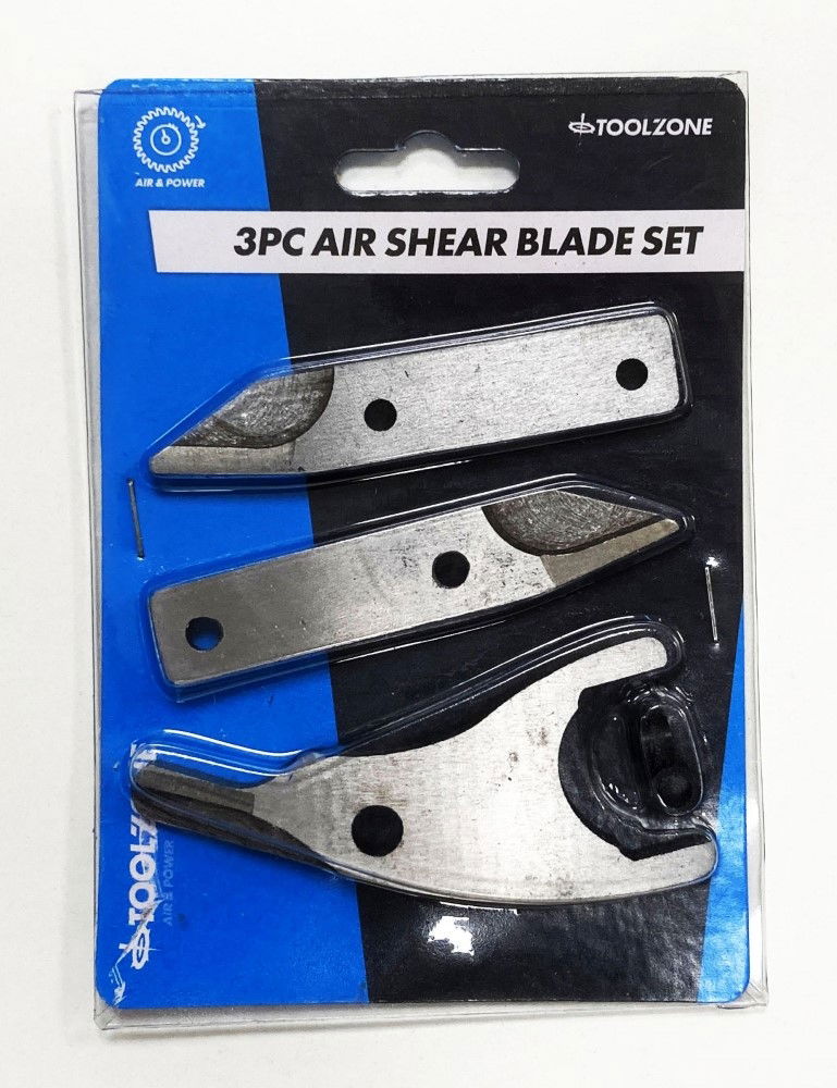 Toolzone Air Shear Spare Blade Set 3pc Includes Left Right Centre Blades - Toolzone Kdpat093