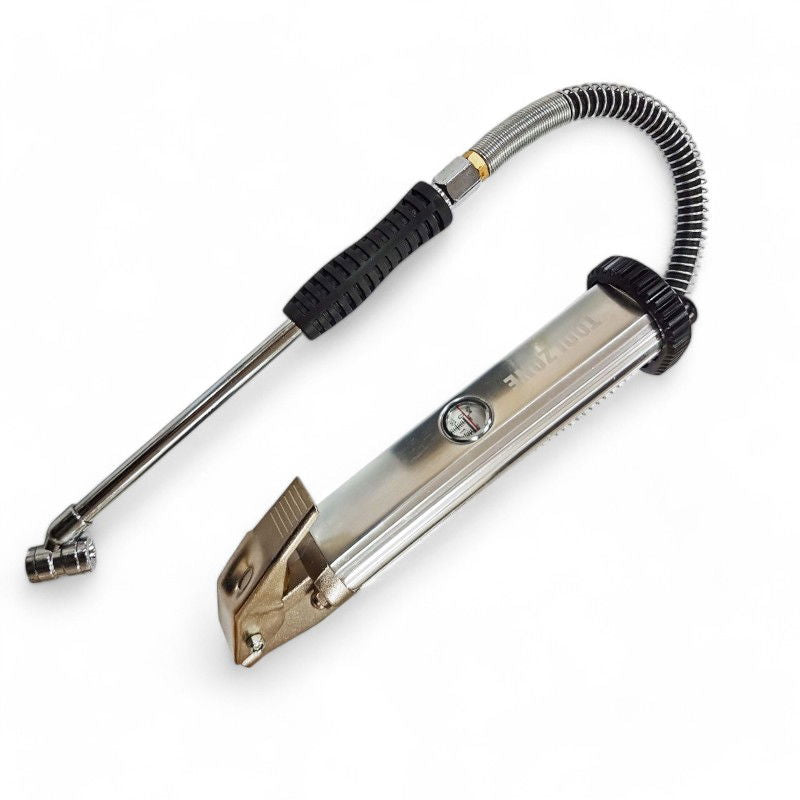 Toolzone Tyre Inflator Forecourt 0-160 Psi Aluminium Body with Gauge - Toolzone Kdpat103