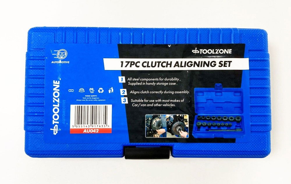 Toolzone Clutch Alignment Tool Set 17pc for Cars and Light Commercial - Toolzone Kdpau042