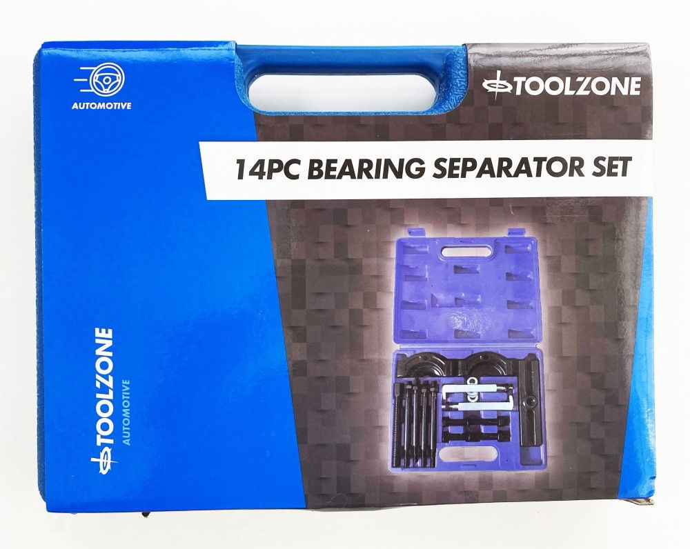Toolzone Bearing Separator Set 14pc Drop Forged Steel - Toolzone Kdpau102