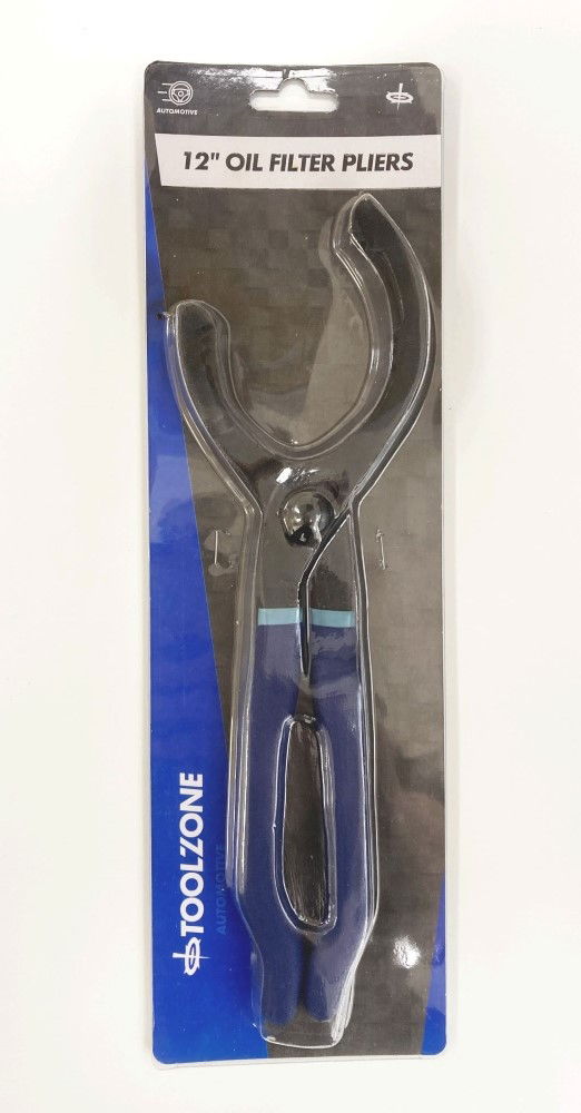 Toolzone Oil Filter Pliers 12 Adjustable 60-115mm - Toolzone Kdpau204