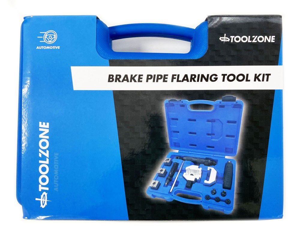 Toolzone Brake Pipe Flaring Tool Turret Type for 3/16 4.75mm 5mm 6mm - Toolzone Kdpau382