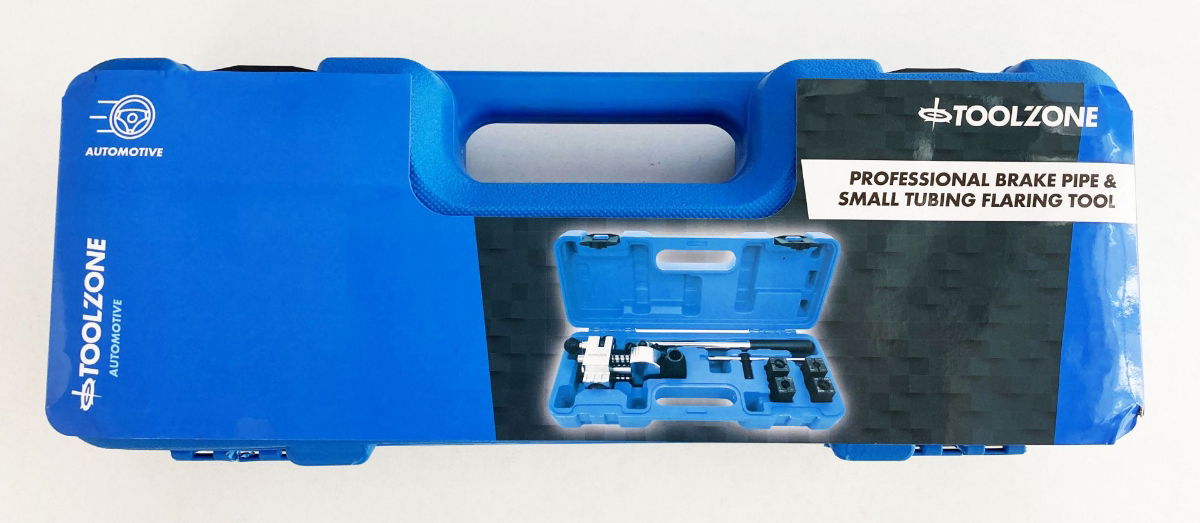 Toolzone Professional Brake Flaring Kit for 3/16, 1/4, 5/16, 3/8 Tubes - Toolzone Kdpau402