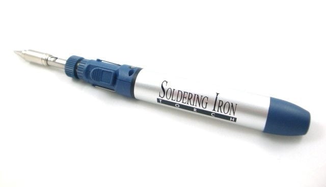 Toolzone Butane Solder Pencil Torch 2 in 1 Gas Powered - Toolzone Kdphb288
