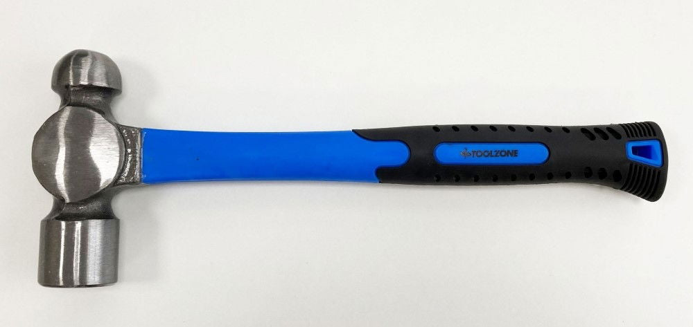 Toolzone Ball Pein Hammer 32oz 70% Fibre Handle 340mm - Toolzone Kdphm063