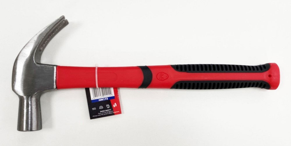 Toolzone Claw Hammer 20oz Fibre Handle - Toolzone Kdphm173