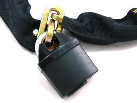 Toolzone Chain 1100mm X 10mm with 65mm Heavy Duty Padlock and 3 Keys - Toolzone Kdplk074