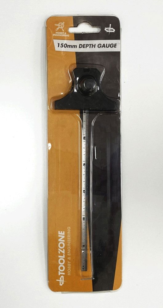 Toolzone Depth Gauge 6 0-150mm Metric and Imperial - Toolzone Kdpms077