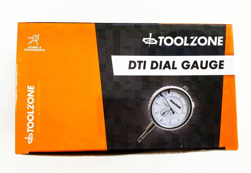 Toolzone Dti Dial Gauge 0-10mm 0.01mm Reading 57mm Dial - Toolzone Kdpms083
