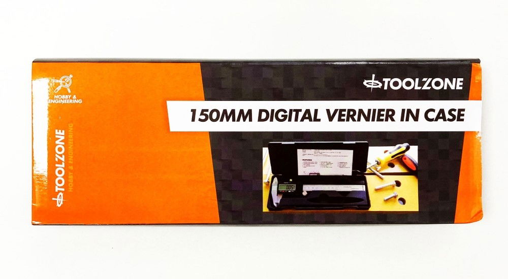Toolzone Digital Vernier Caliper 150mm in Case +/-0.02mm Accuracy - Toolzone Kdpms092