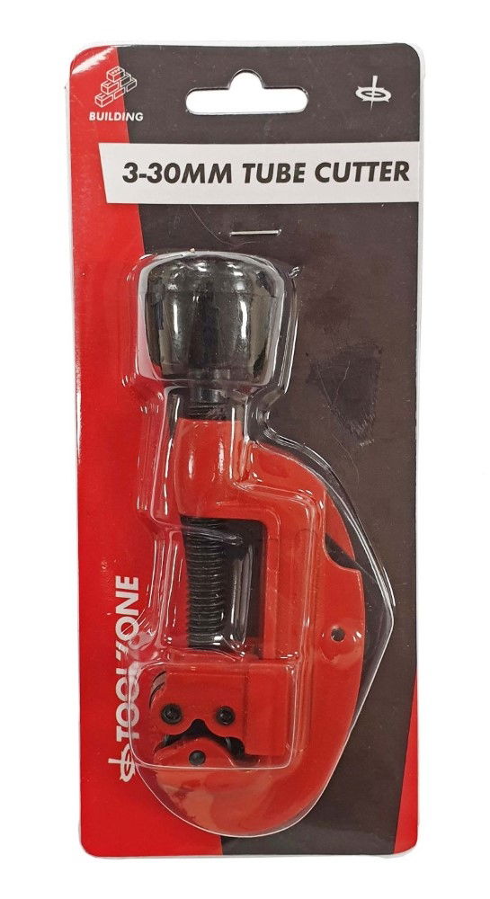 Toolzone Tube Cutter 3-30mm Clamp Type with Reamer for Copper Aluminium Plastic - Toolzone Kdppb031