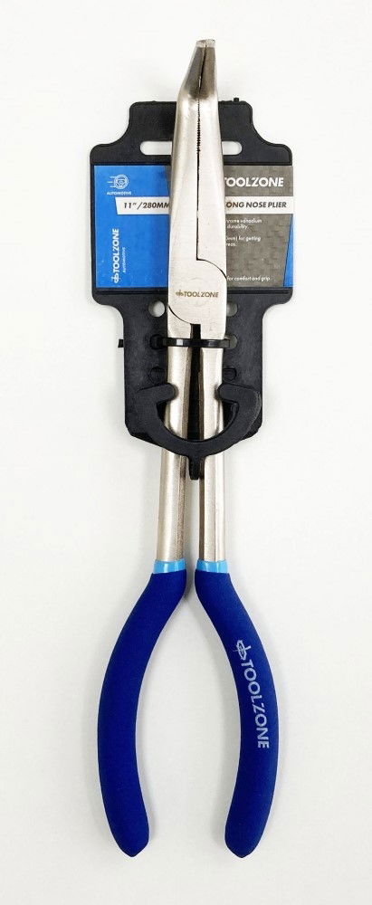 Toolzone Bent Nose Pliers 90 Degree 11 Crv Soft Grip Handles - Toolzone Kdppl134