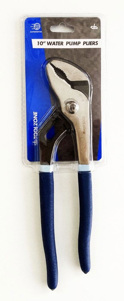 Toolzone Water Pump Pliers 10 Satin Finish Groove Joint - Toolzone Kdppl160