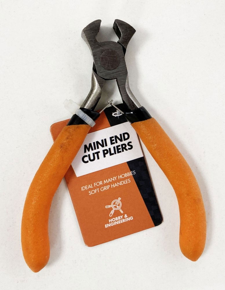 Toolzone Mini End Cut Pliers Spring Loaded Foam Handles - Toolzone Kdppl178
