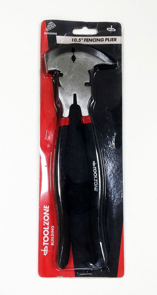 Toolzone Fencing Pliers 10.5 Drop Forged Carbon Steel Dipped Handle - Toolzone Kdppl223