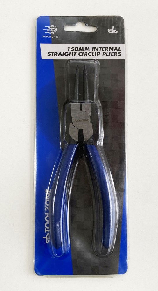Toolzone Circlip Pliers Internal Straight 6 Carbon Steel - Toolzone Kdppl237