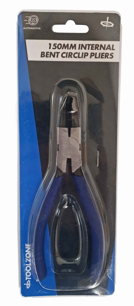 Toolzone Circlip Pliers Internal Bent 6 Carbon Steel - Toolzone Kdppl238