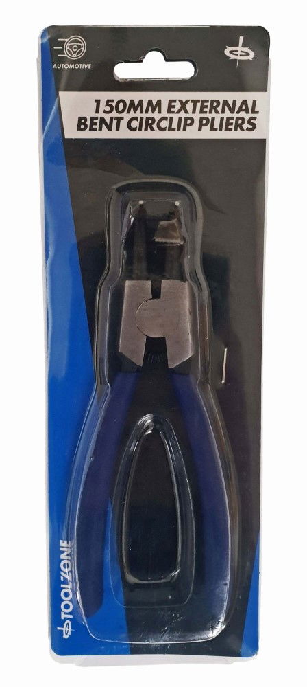 Toolzone Circlip Pliers External Bent 6 Carbon Steel - Toolzone Kdppl240