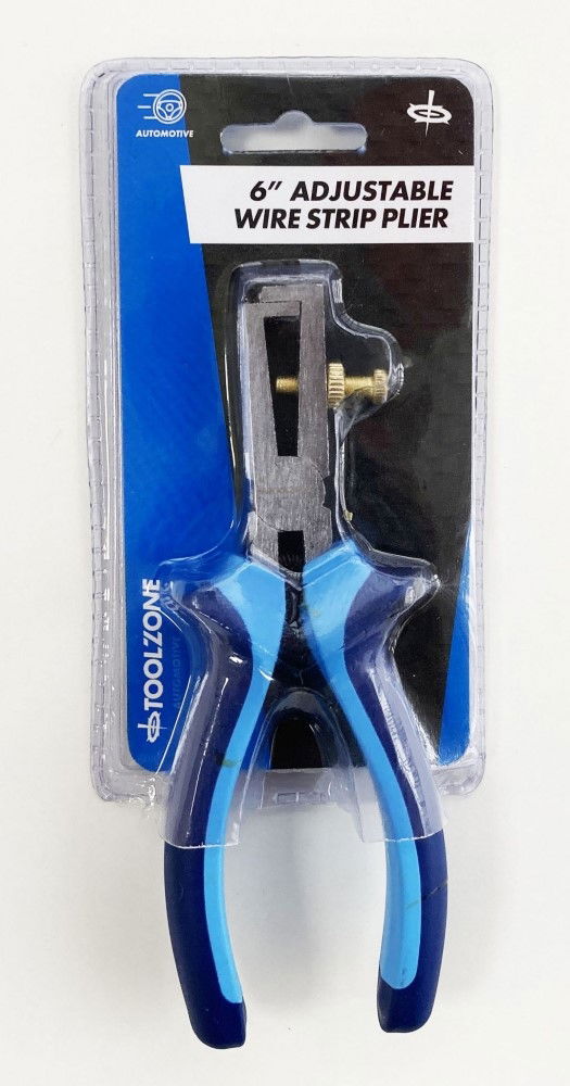 Toolzone Wire Strip Pliers 6 Blue - Toolzone Kdppl257