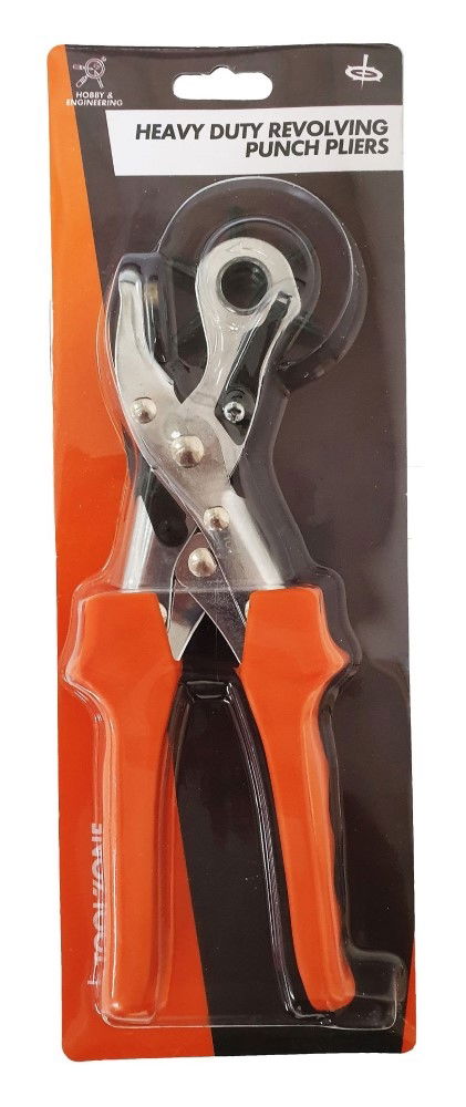 Toolzone Revolving Punch Pliers Heavy Duty 2mm-4.5mm - Toolzone Kdppl292