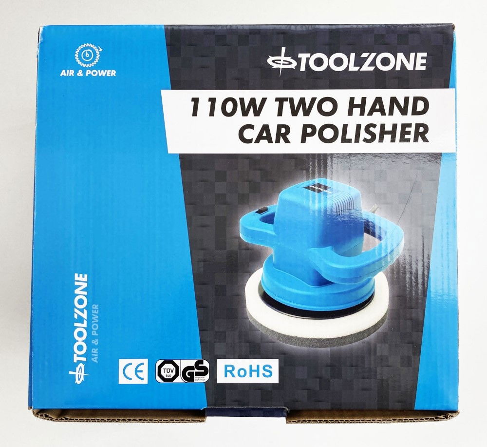 Toolzone Car Polisher 110w 240v Two Hand 3000rpm - Toolzone Kdppw091