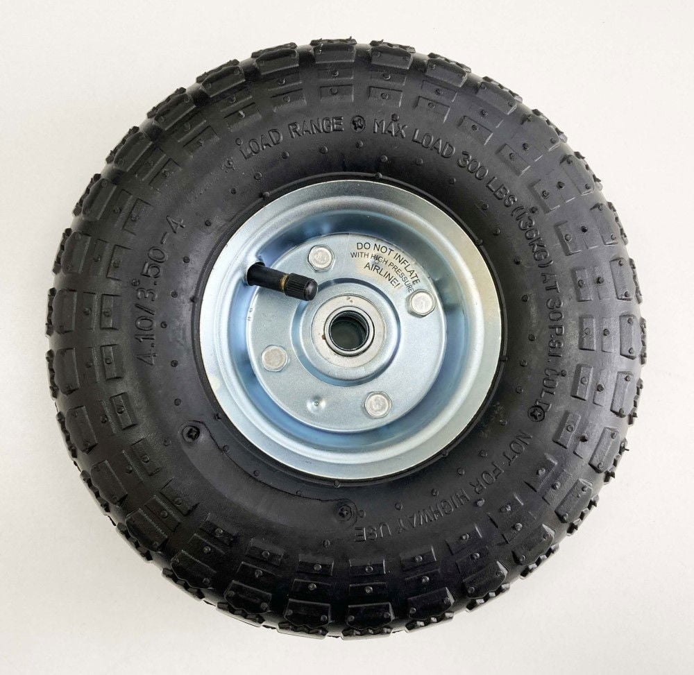 Toolzone Sack Truck Spare Wheel Silver Centre 250 X 76mm 16mm Bore - Toolzone Kdprm003